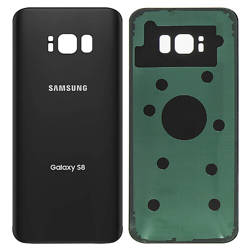 Avizar Cache batterie Samsung Galaxy S8 Façade arrière - noir