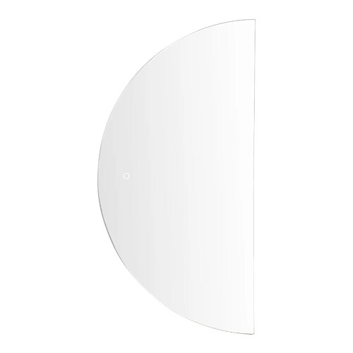 Beliani Miroir LED LOUE 50 cm Argenté