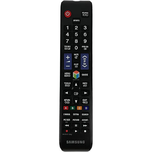 SANAG Bn59-01198Q Telecommande Originale Pour Televiseur Samsung Tm1250A Ue32J5600Ak Ue32J5600Aw Un40J5500Af Un40J6300Af Un40Ju6500F Ua32J5500(Original Tm1250A)