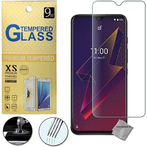 Htdmobiles Film de protection vitre verre trempe transparent pour Wiko Power U10 / U20 / U30