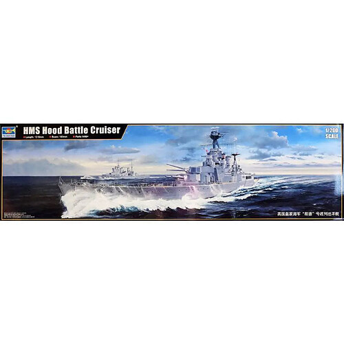 Trumpeter Maquette Bateau Hms Hood Battle Cruiser