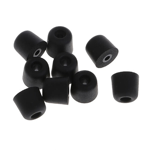 bouchons d'oreilles earbud memory foam earplug pour casque inear 3.0mm noir