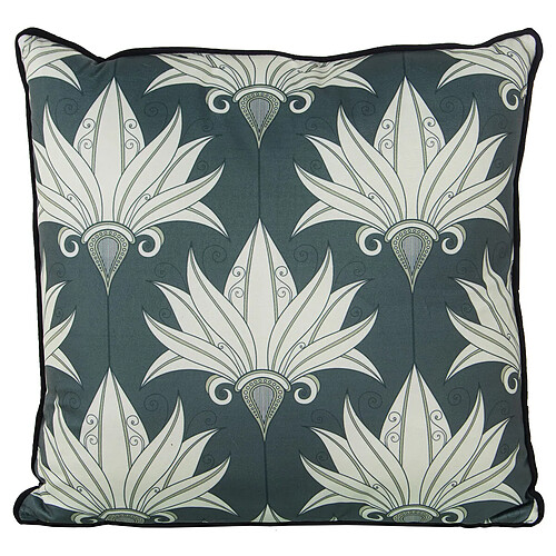 Coussin Alexandra House Living Vert Velours Textile 45 x 45 cm