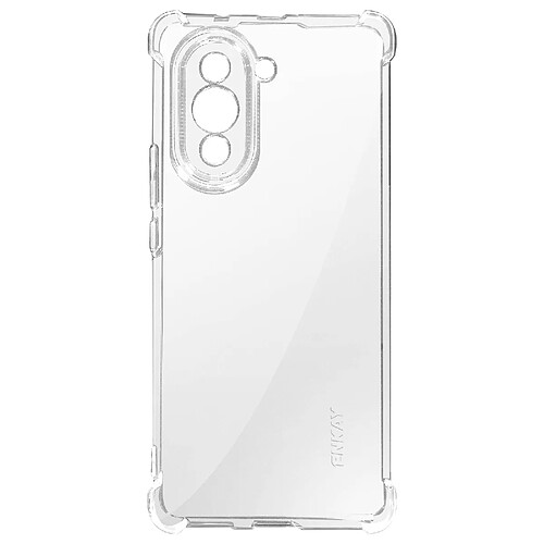 Avizar Coque pour Huawei Nova 10 Silicone Gel Coins Renforcés Antichocs Transparent