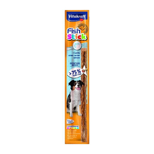 VITAKRAFT Stick au saumon P/1 - Pour chien - 15 g