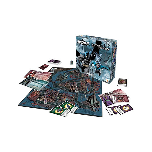 Ludendo DC Comics - Jeu de plateau Batman Le Sauveur de Gotham City