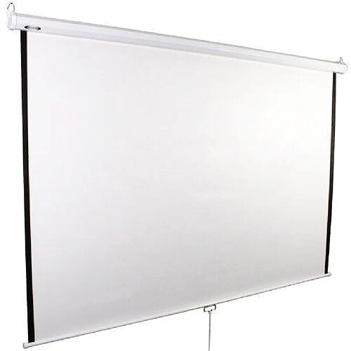 Helloshop26 Écran de projection vidéoprojecteur cinéma enroulable 113 pouces 203 x 203 cm 0601004