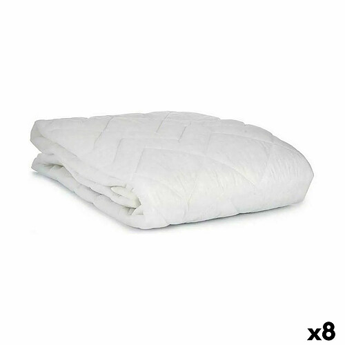 Gift Decor Protecteur de matelas Blanc 90 x 190 cm (8 Unités)