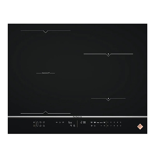 Table de cuisson induction 65cm 4 feux 7400w - dpi7686xp - DE DIETRICH