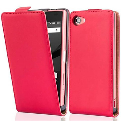 Cadorabo Coque Sony Xperia Z5 COMPACT Etui en Rouge