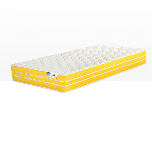 FARMARELAX Matelas Top Memory 90x200 cm, H 23 cm, Orthopédique, Mousse a mémoire houte qualitè, Technologie 5D Respirant, 100% Made in Italy