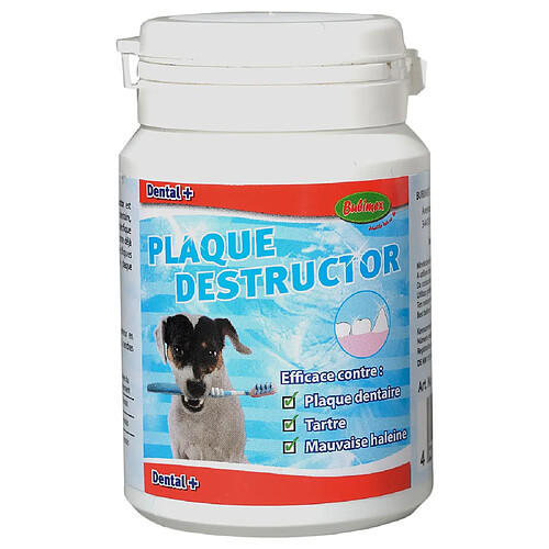 Bubimex - Anti-tartre Plaque Destructor pour Chien - 80g