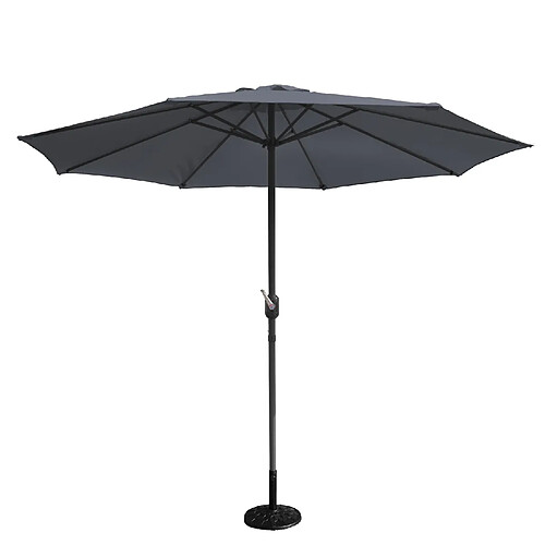 Concept Usine Parasol droit rond inclinable diamètre270cm FIGARI