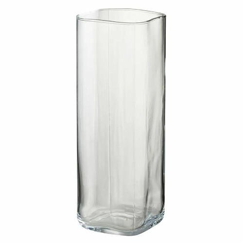 Paris Prix Vase Design Carré Droit 32cm Transparent