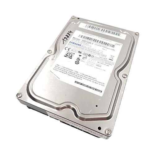 Disque Dur 750Go SATA 3.5 SAMSUNG HD753LJ 7200rpm 32Mo · Reconditionné