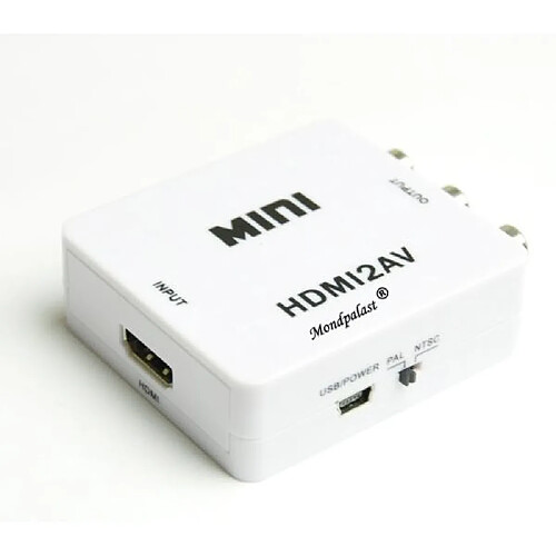 GENERIQUE HDMI vers AV Composite RCA CVBS vidéo audio adaptateur convertisseur