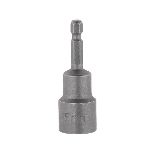 1/4 ""pilote écrou Magnétique Foret De 15mm Socket Positionné Adaptateur Outil Hex De Tige