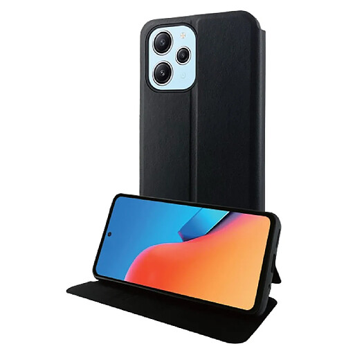 My Way Myway Étui Folio pour Xiaomi Redmi 12 4G/5G Fonction Stand Noir