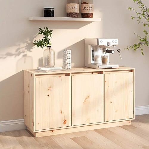 vidaXL Buffet 111x34x60 cm Bois massif de pin