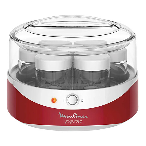 Yaourtière 7 pots de 160ml 13w - yg229510 - MOULINEX