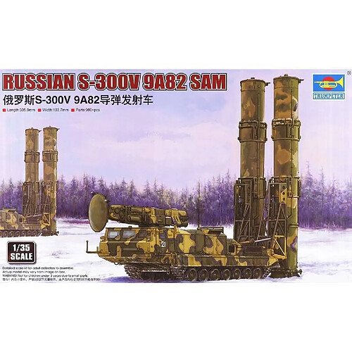 Trumpeter Maquette Char Russian S-300v 9a82 Sam