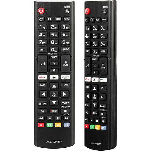 SANAG Telecommande Universelle, Compatible Avec Tous Les Lg Lcd Led Hdtv 3D Smart Tv Modèles