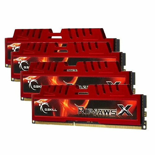 Atma G.Skill Ripjaws-X Memory Mémoire RAM PC3-8500 32 Go (4 x 8) 1600 MHz 240 broches CL10 DDR3