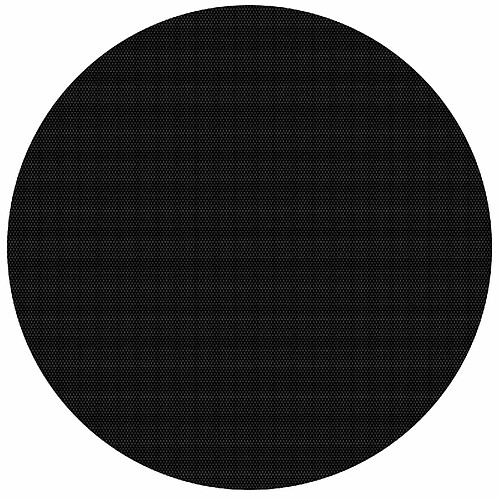 Helloshop26 Piscine film solaire ronde couverture de piscine noir diamètre 3,6m chauffage solaire PE 16_0001696