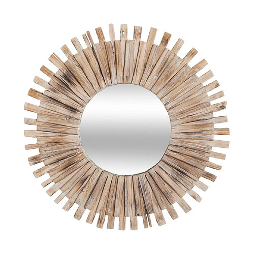 Atmosphera, Createur D'Interieur Miroir Flotte Manon en Bois D88 cm - Atmosphera