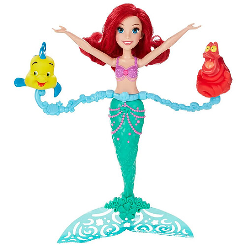 Hasbro Poupée Disney Princesses : Ariel ballet aquatique