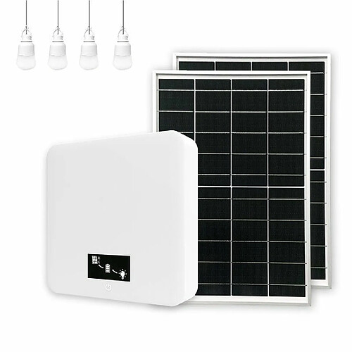 Deoditoo Générateur Electrique à Energie Solaire Portable 16 Watts