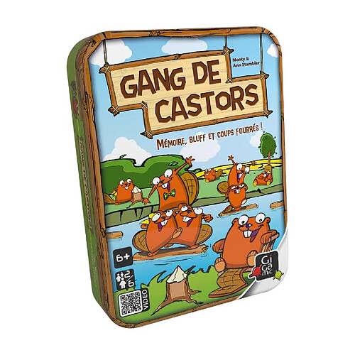 Jeu d'ambiance Gigamic Gang de Castors