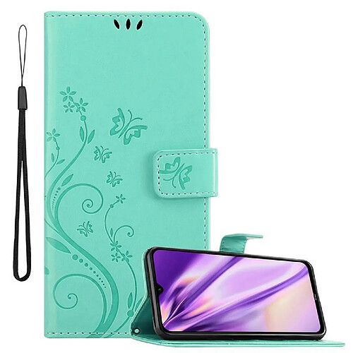 Cadorabo Coque Xiaomi RedMi NOTE 8 Etui en Turquoise