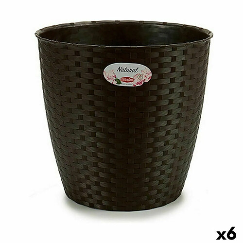 Cache-pot Stefanplast Plastique 29 x 26,5 x 29 cm (6 Unités)