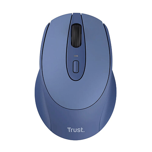 Bqhl Editions Trust Zaya Souris sans Fil Rechargeable, 800-1600 DPI, 2,4 GHz, Récepteur USB Stockable, pour Gauchers et Droitiers, Mouse Compacte pour PC, Ordinateur Portable, Mac - Bleu