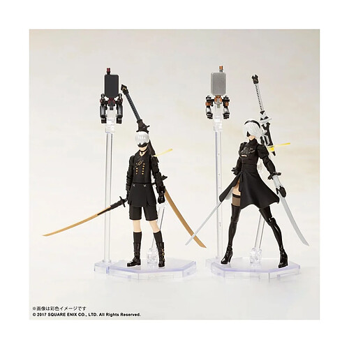 Square-Enix NieR Automata - Figurines Plastic Model Kit 2B & 9S 7 cm