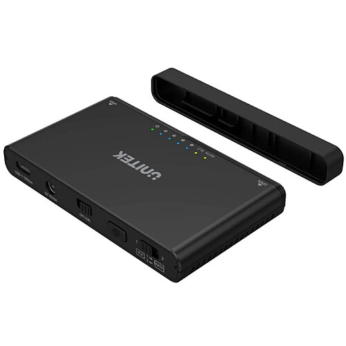 Boîtier pour disque dur Unitek DIAUTKOBU0011 Noir USB C Sata III