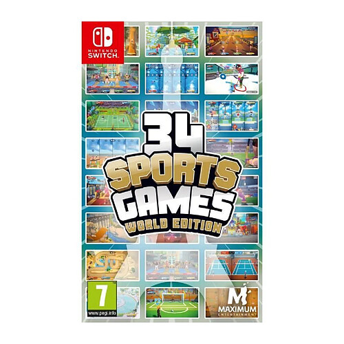 Just For Games 34 Sports Games World Edition - Jeu Nintendo Switch