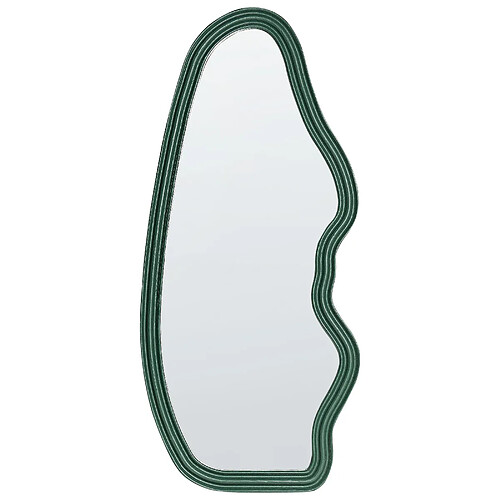 Beliani Miroir ROCLES Vert foncé