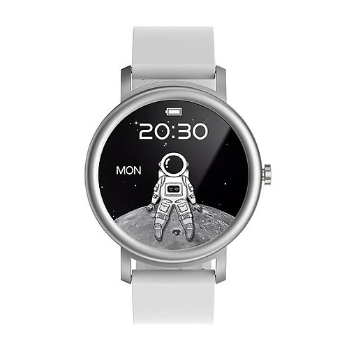 Chrono Montre Connectée Chronus OK001 Bluetooth-Argent