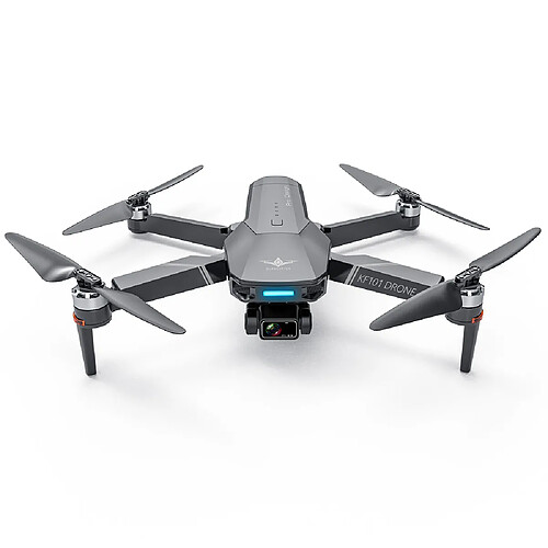 Generique Brother Drone KF101 avec 4K UHD caméra cardan 3 axes GPS FPV 3 Batterie Noir