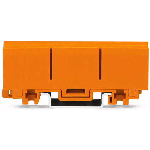 adaptateur de fixation - wago - pour bornes 2273 - orange