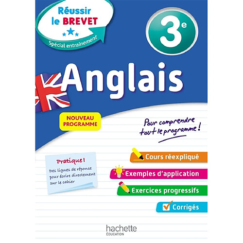 Anglais 3e : nouveau programme