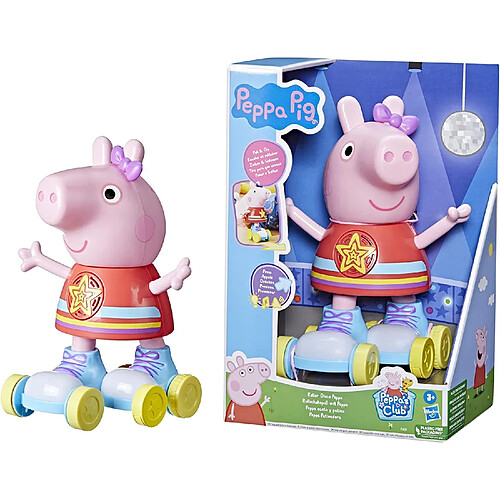 Figurine Hasbro Peppa Pig - Roller Disco (28 cm)