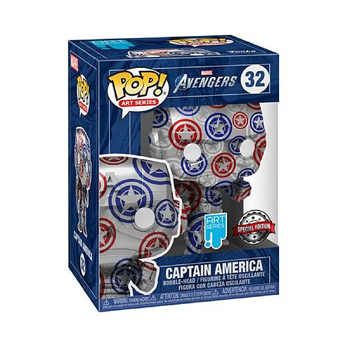 Figurine Funko Pop Artist Series Patrioticage Captain America