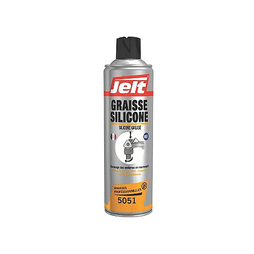 Jelt Aérosol de graisse silicone en 650 ml