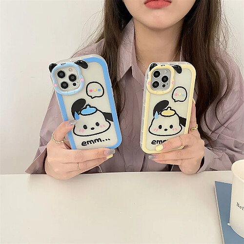 GUPBOO Étui pour iPhone13 Sueur Pacha Dog Fun Phone Case Cartoon Soft