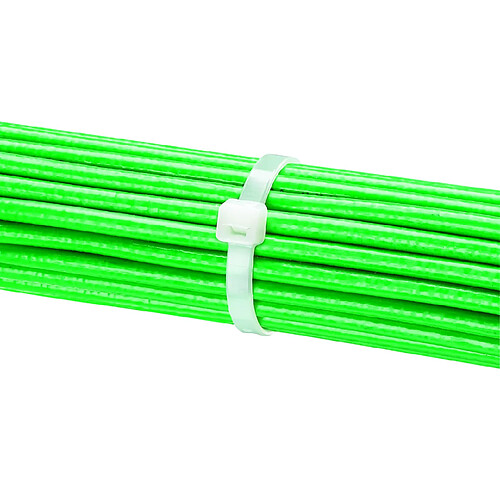 collier de cablage 3.6 x 390 mm incolore - panduit - lot de 100