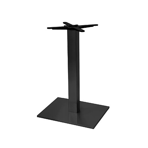 Restootab Piétement pour table rectangulaire, modèle Milan noir