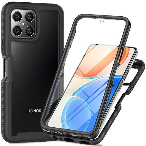 Coque en TPU 3 en 1 pour votre Honor X8 - noir